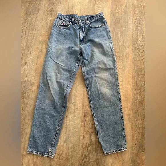 Tommy Jeans Vintage 90’s Straight Leg Baggy Jeans Size 31/34 EUC - Picture 6 of 7